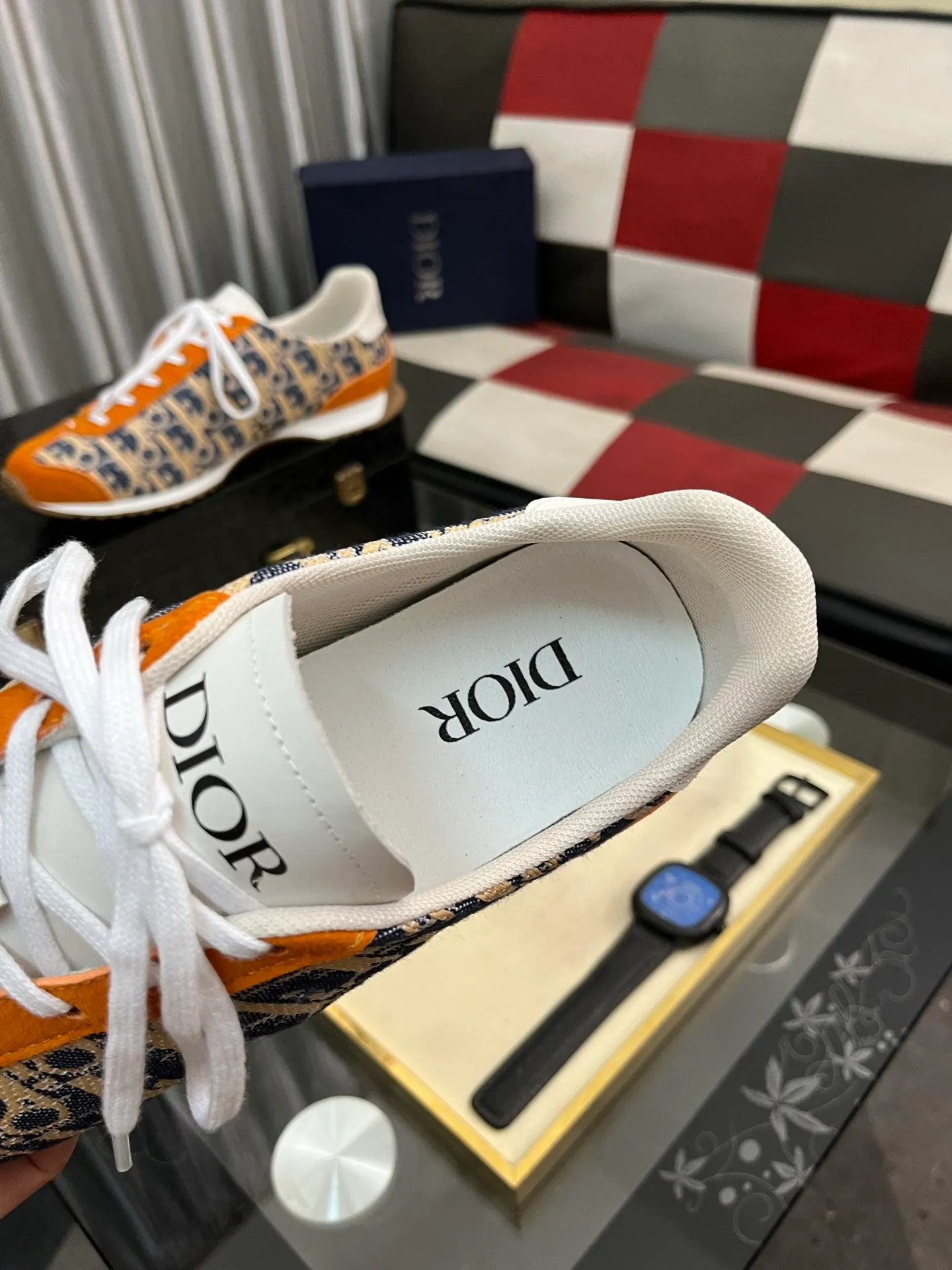 Men's shoes 💰420⌚️⌚️[Dior] Dior couple's style, new casual style launched in Hong Kong counters. Official website 1:1 production. Original Italian materials. Designed by European and American masters. Perfect shape to create counter quality. Solid color rubber wear-resistant outsole and classic dazzling head! Super versatile and very comfortable. High-end without losing taste, fashionable and novel! ! Absolute focus! Code number: 36-448️⃣Colors available